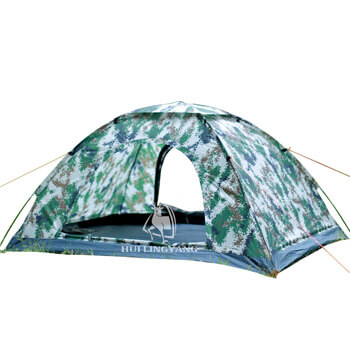 Two man camouflage single layer leisure tent H85