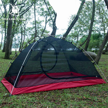 15D silicone fabric double layer ultralight tent H29