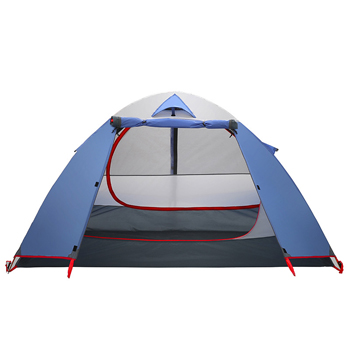 2 Persons Aluminum Pole Double Layer Windproof Waterproof 3 seasons Outdoor Hiking Lightweight Tent