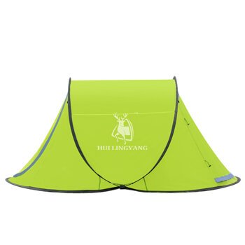 Colorful 3 person throwing open automatic tent H09