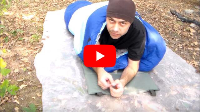 Review on White duck down mummy sleeping bag H13